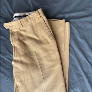 Canali Men's Tan Dress Trousers